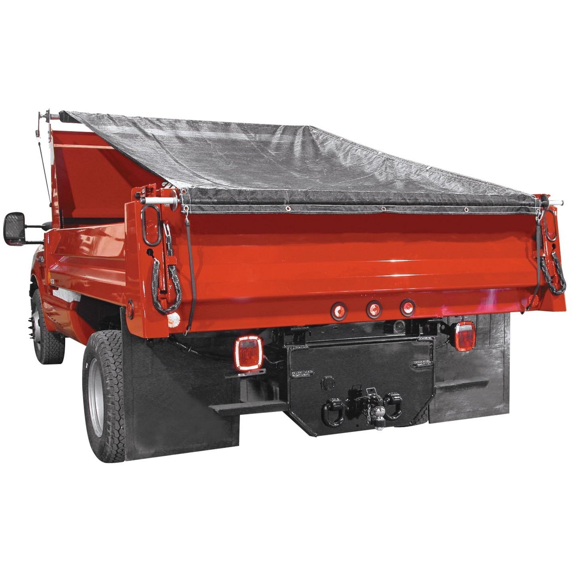 Buyers Products, Aluminum Tarp System With Solid Tarp 7 x 15ft., Model# DTR7015S